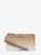 MICHAEL KORS Jet Set Large Ombré Signature Logo Wristlet HUSK Image 1