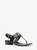 MICHAEL KORS Hannah T-Strap Sandal BLACK Image 1