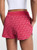 MICHAEL KORS Logo Print Cotton Blend Shorts DARKRASPBERRY Image 2