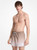 MICHAEL KORS Ombré Signature Logo Swim Trunks HUSK Image 1