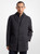 MICHAEL KORS 2-In-1 Wool Blend Coat CHARCOAL Image 1