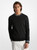 MICHAEL KORS Logo Trim Cotton Blend Sweatshirt BLACK Image 1
