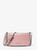 MICHAEL KORS Bryant Small Pebbled Leather Convertible Pochette SMOKEY ROSE Image 1