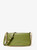 MICHAEL KORS Bryant Small Pebbled Leather Convertible Pochette MEADOW GREEN Image 1