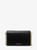 MICHAEL KORS Jet Set Medium Pebbled Leather Crossbody Bag BLACK Image 1