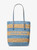 MICHAEL KORS Quinn Large Hand-Crocheted Tote Bag CHAMBRAY Image 1
