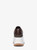 MICHAEL KORS Hayes Signature Logo Platform Sneaker BROWN Image 3 MICHAEL KORS Hayes Signature Logo Platform Sneaker BROWN Image 3