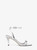 MICHAEL KORS Darrington Crackled Leather Sandal OPTIC WHITE Image 2 MICHAEL KORS Darrington Crackled Leather Sandal OPTIC WHITE Image 2