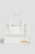 JACQUEMUS Le Chiquito Leather Tote - White
