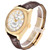 ROLEX Sky Dweller Yellow Gold Silver Dial Mens Watch 326138 Box Car