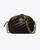 TORY BURCH Kira Chevron Small Camera Bag - Black TORY BURCH Kira Chevron Small Camera Bag - Black