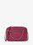 MICHAEL KORS Jet Set Large Saffiano Leather Crossbody Bag DK RASPBERRY Image 1