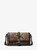 MICHAEL KORS Cyrus Small Snake Embossed Crossbody Bag DRIFTWOOD Image 1