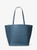 MICHAEL KORS Jordi Large Leather Tote Bag DK CHAMBRAY Image 1