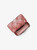MICHAEL KORS Tribeca Small Woven Leather Shoulder Bag ROSE Image 2