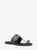 MICHAEL KORS Ashtin Mk2000 Logo Jacquard Sandal BLACK Image 1 MICHAEL KORS Ashtin Mk2000 Logo Jacquard Sandal BLACK Image 1