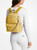 MICHAEL KORS Slater Medium Printed Signature Logo Backpack HONEY Image 3