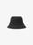 MICHAEL KORS Logo Embossed Stretch Cotton Bucket Hat BLACK Image 1