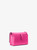 MICHAEL KORS Jet Set Small Nylon Smartphone Crossbody Bag WILD BERRY Image 3