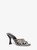 MICHAEL KORS Haisley Snake Embossed Leather Sandal NATURAL Image 1