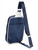 GUESS Striped Sling Bag BLUE Image 2