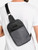 GUESS Faux-Leather Logo Sling Bag BLACK Image 1