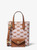 MICHAEL KORS Vincent extra small crossbody bag with jacquard logo and card holder MICHAEL KORS Vincent extra small crossbody bag with jacquard logo and card holder