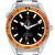 OMEGA Seamaster Planet Ocean Orange Bezel Steel Mens Watch 2209.50.00 Image 1