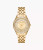 MICHAEL KORS Harlowe Three-Hand Gold-Tone Stainless Steel Watch Mk4709 Image 1