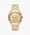 MICHAEL KORS Slim Runway Chronograph Gold-Tone Stainless Steel Watch Mk8909 Image 1 MICHAEL KORS Slim Runway Chronograph Gold-Tone Stainless Steel Watch Mk8909 Image 1