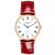 PATEK PHILIPPE Calatrava Rose Gold Red Leather Strap Mens Watch 5119R Image 2