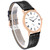 PATEK PHILIPPE Calatrava Rose Gold Black Leather Strap Mens Watch 5119 5119R-001 Image 3