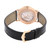 PATEK PHILIPPE Calatrava Rose Gold Black Leather Strap Mens Watch 5119 5119R-001 Image 8