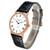 PATEK PHILIPPE Calatrava Rose Gold Black Leather Strap Mens Watch 5119 5119R Image 4