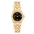 PATEK PHILIPPE Neptune Yellow Gold Black Dial Diamond Ladies Watch 4881 Image 2