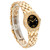 PATEK PHILIPPE Neptune Yellow Gold Black Dial Diamond Ladies Watch 4881 Image 4
