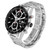 TAG HEUER Carrera Chronograph Black Dial Steel Mens Watch Cbm2110 Image 4 TAG HEUER Carrera Chronograph Black Dial Steel Mens Watch Cbm2110 Image 4