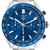 TAG HEUER Carrera Chronograph Blue Dial Steel Mens Watch Cbn2A1A Image 1