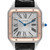 CARTIER Santos Dumont Large Steel Rose Gold Mens Watch W2Sa0011 Image 1