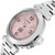 CARTIER Pasha Big Date Pink Dial Automatic Steel Ladies Watch W31058M7 Image 5