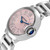 CARTIER Ballon Bleu Pink Dial 28Mm Steel Ladies Watch W6920038 Image 5