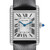CARTIER Tank Must Large Steel Diamond Ladies Watch W4Ta0017 Image 1