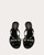 VALENTINO  Rockstud Rubber Sandals - Black