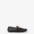 FENDI Ff Squared Loafers Black Leather Driver Loafers
