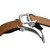 CARTIER Santos De Cartier Medium Gold & Steel Unisex Watch W2Sa0007 Image 3