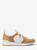 MICHAEL KORS Jenkins Two-Tone Stretch Knit Trainer PEANUT Image 2