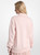 MICHAEL KORS Embroidered Logo Cotton Blend Sweater POWDER BLUSH Image 2