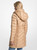 MICHAEL KORS Packable Quilted Nylon Puffer Coat KHAKI Image 2