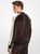 MICHAEL KORS Stripe Velour Zip-Up Jacket BLACK Image 2