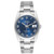 ROLEX Datejust Blue Roman Dial Oyster Bracelet Steel Mens Watch 116200 Image 2